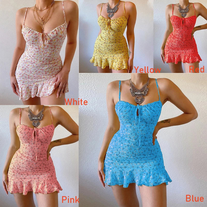 Sommerkleid Blumen kurz