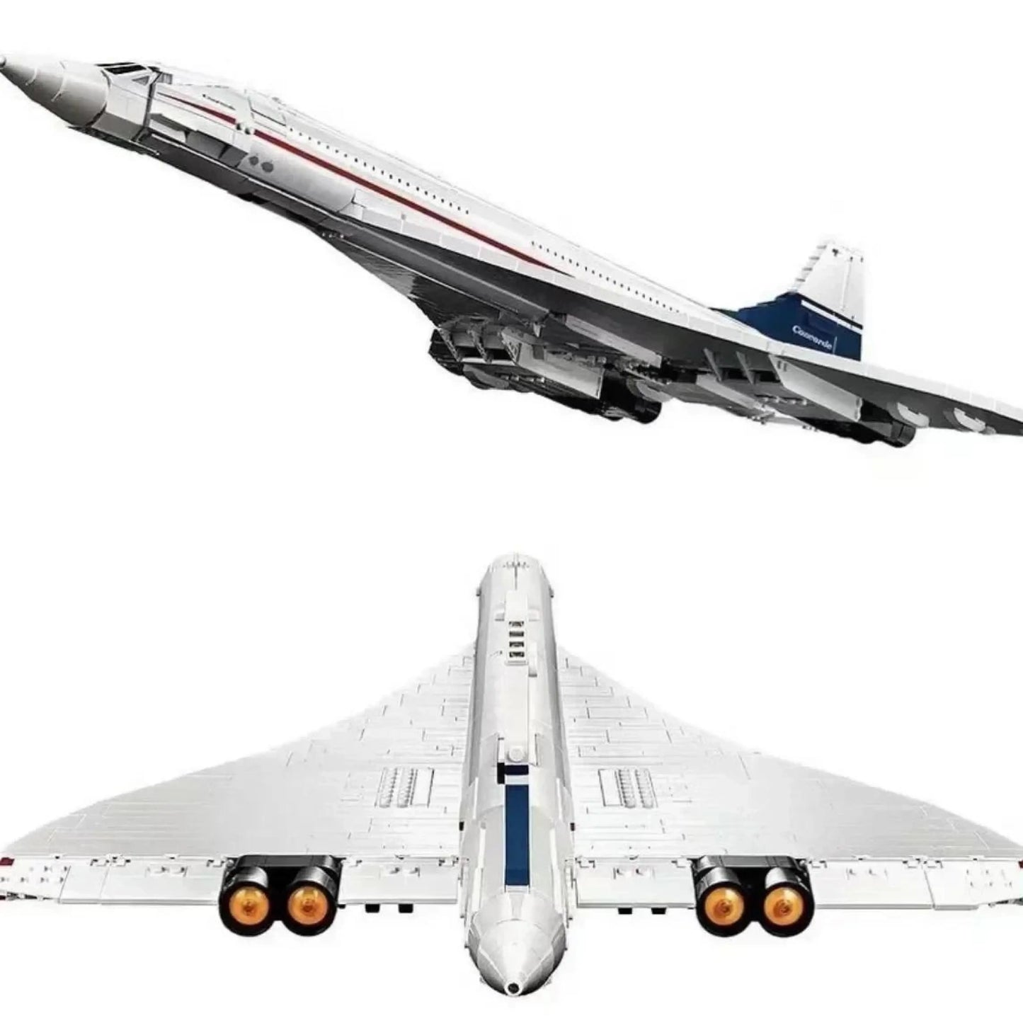 10318 Concorde Airbus Technik 105CM Bausteine Set