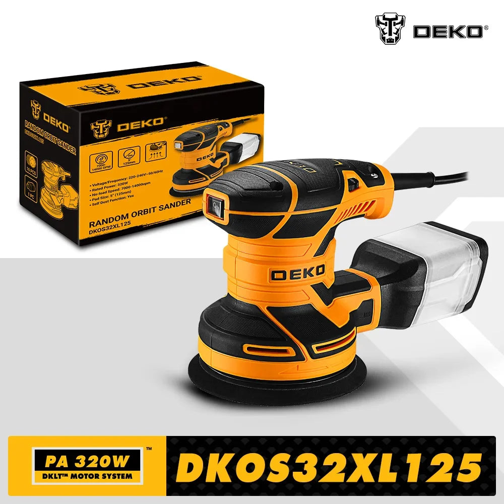 Deko dkos32xl125 320w Geschwindigkeit 14000pm Schwingschleifer