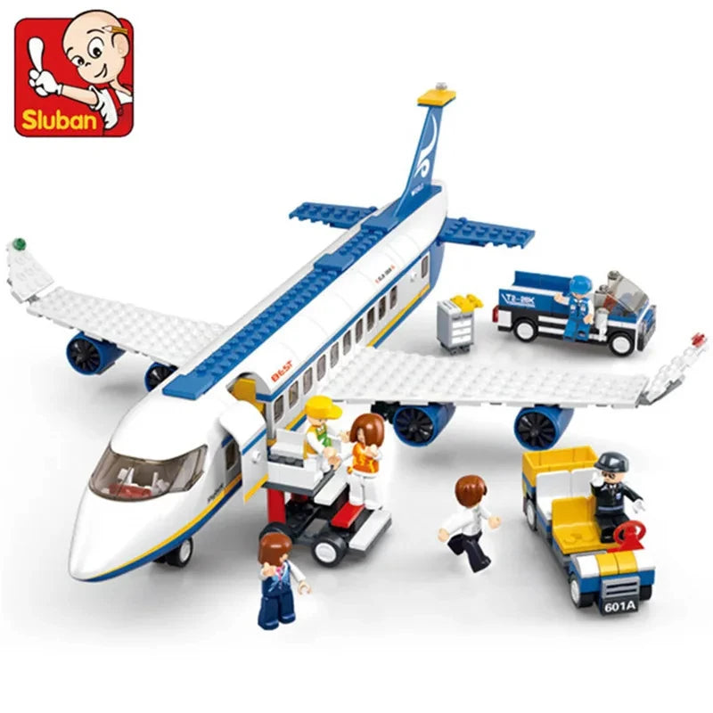 Sluban verschiedene Airbus Modelle (Bausteine Sets)