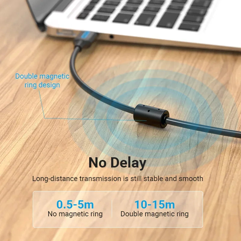 Vention USB-Druckerkabel, USB-Stecker auf A-Stecker, USB 2.0-Kabel