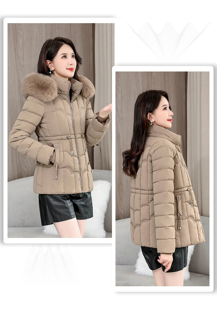 Winter 2024 hochwertige Damen Daunenjacke