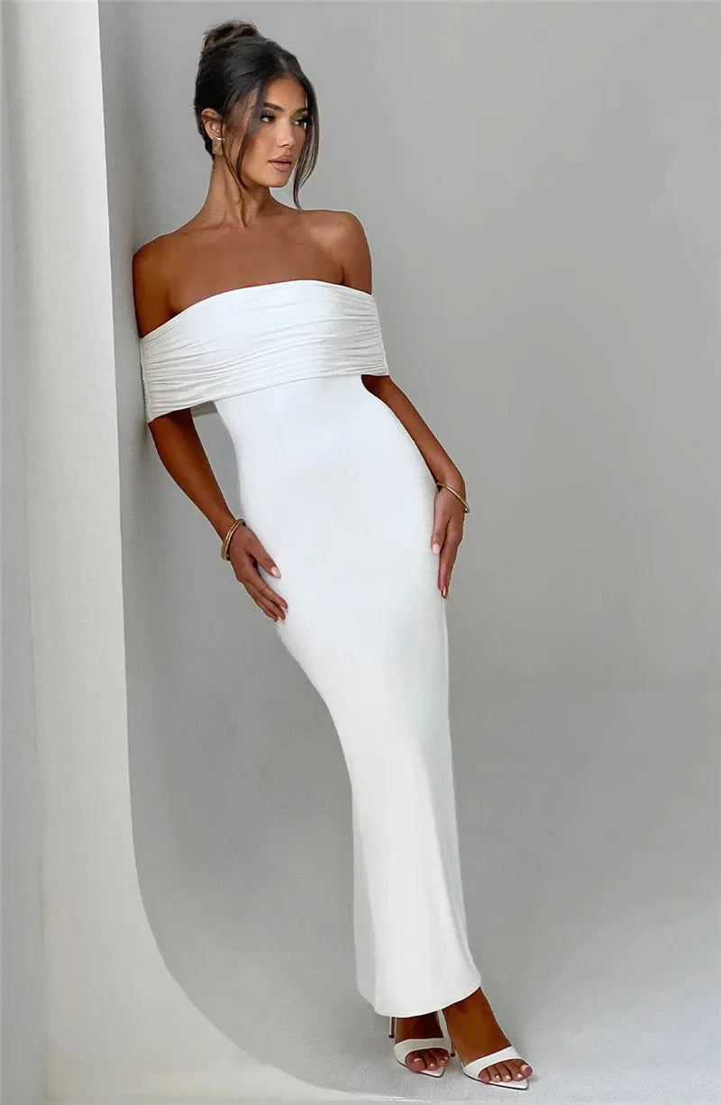 Mozision langes eleganter Kleid
