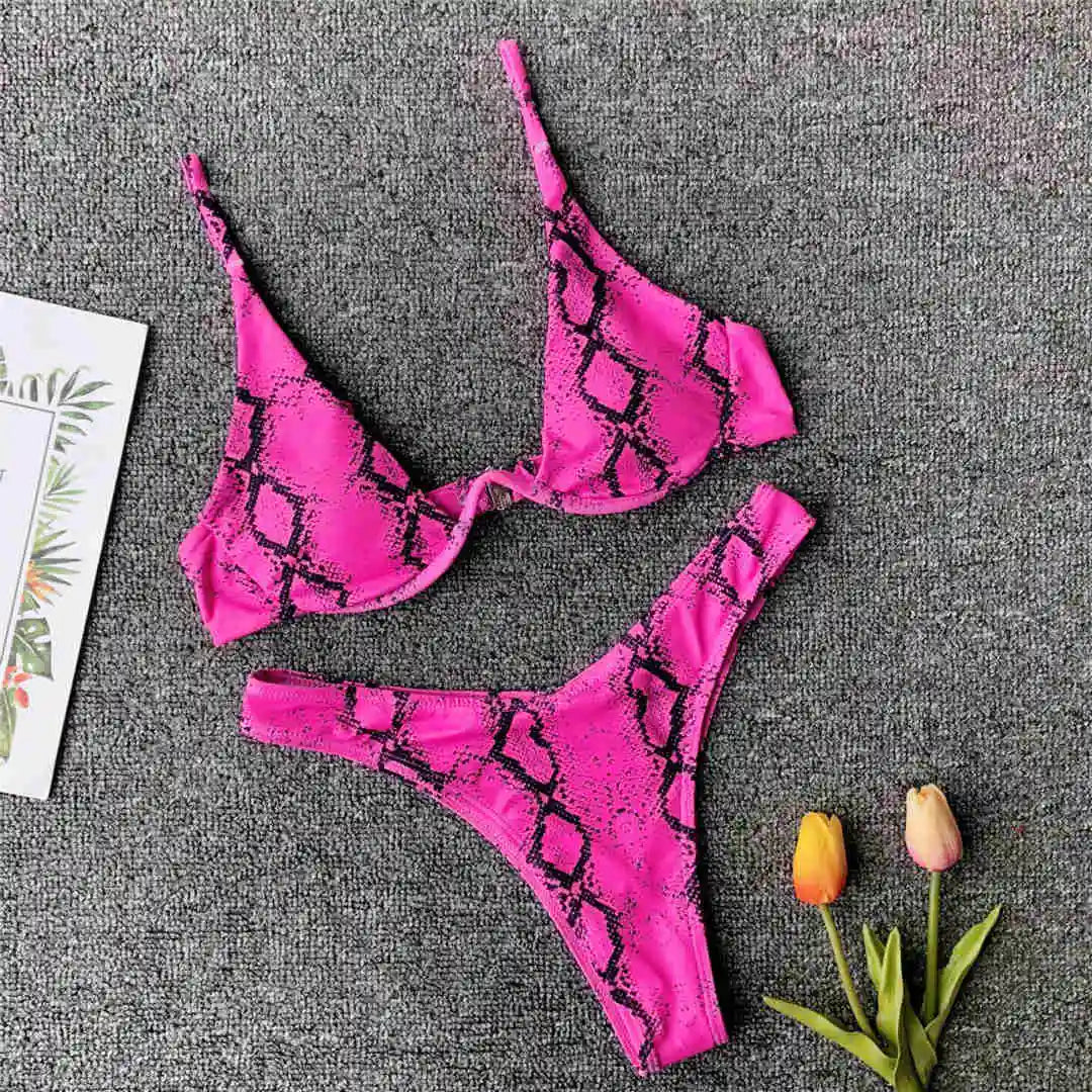 Bikini Set einfarbig