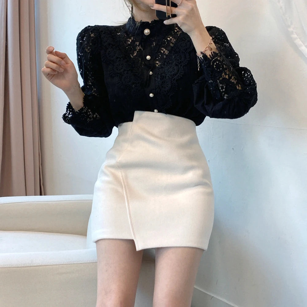WonMiracle Bluse / Spitze
