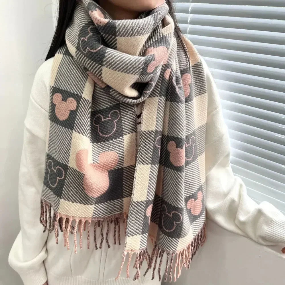 Mickey Maus Frauen Schal Flanell