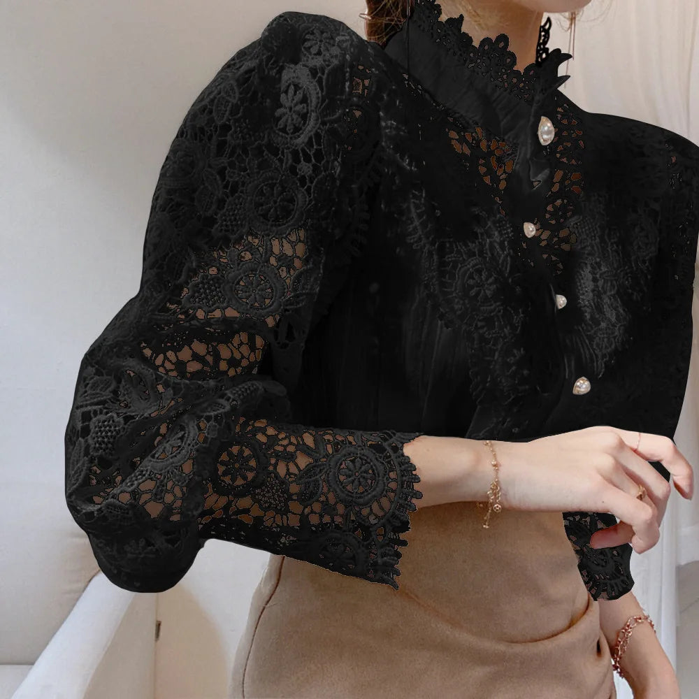 WonMiracle Bluse / Spitze