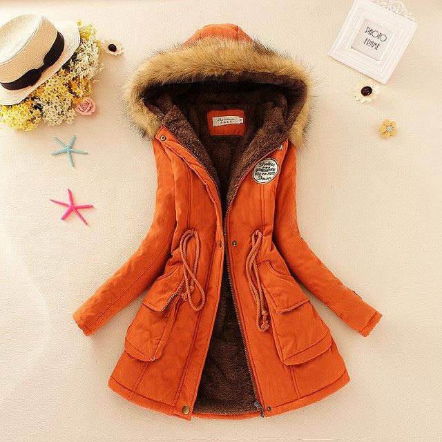 Herbst Winter Baumwolljacke Classic