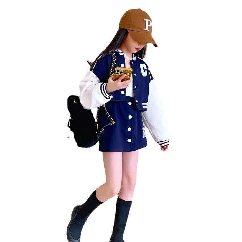 2024 Outfit Rock mit Jacke Neu 5 bis 16 Jahre