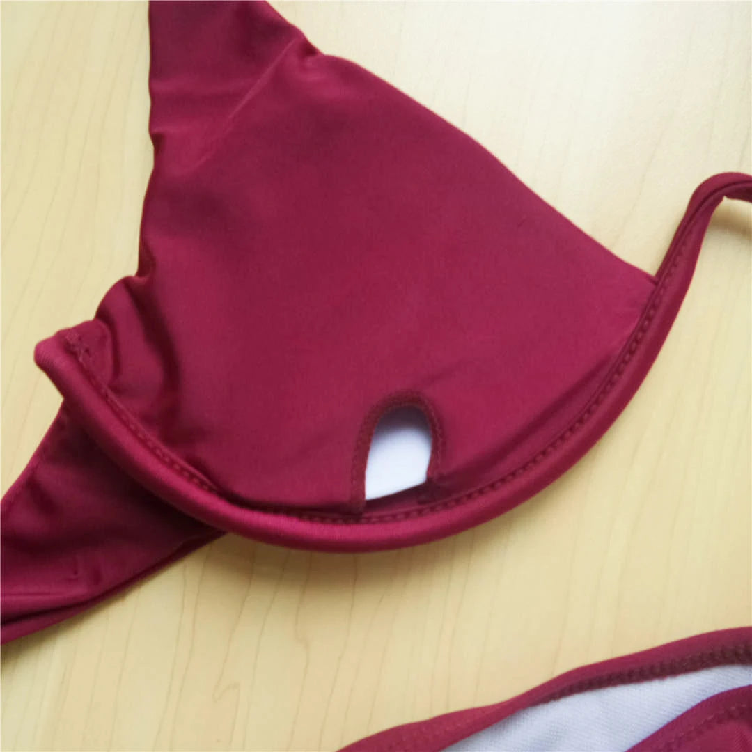 Bikini Set einfarbig