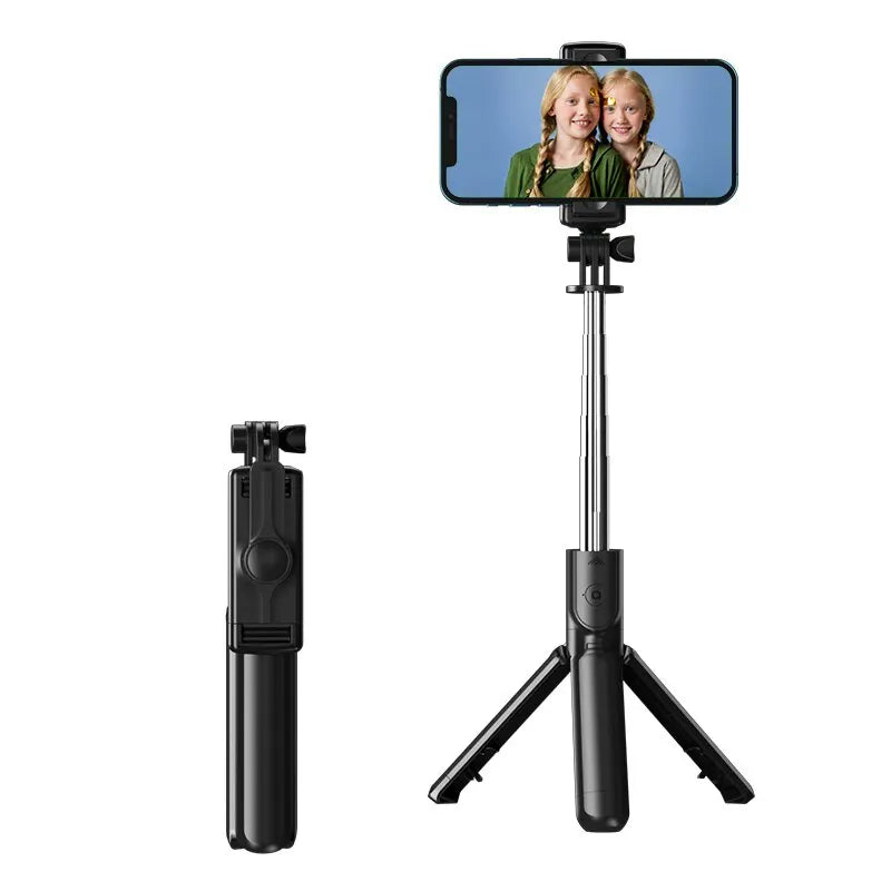 Bluetooth Wireless Selfie Stick Mini Stativ Ausziehbar mit Fernauslöser