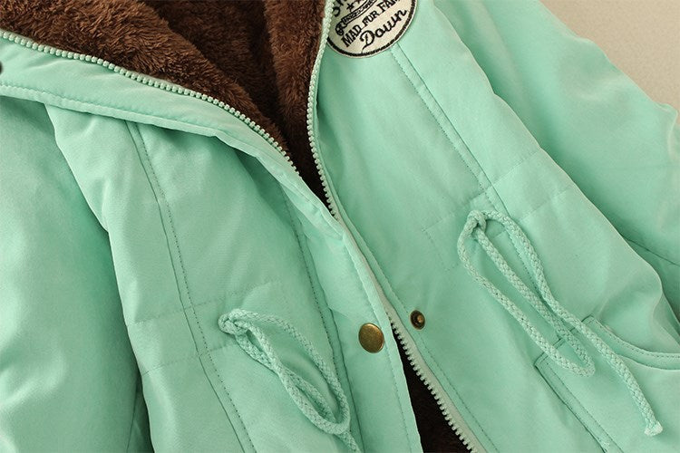 Herbst Winter Baumwolljacke Classic