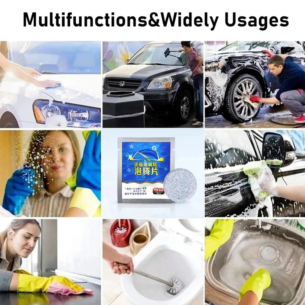 40 Tabletten Auto Reinigungsmittel Scheibenwischer