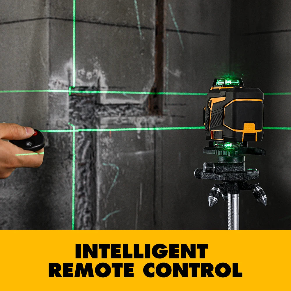 Deko 16 Linien 4d selbst nivellierender Laser Level 360 horizontal