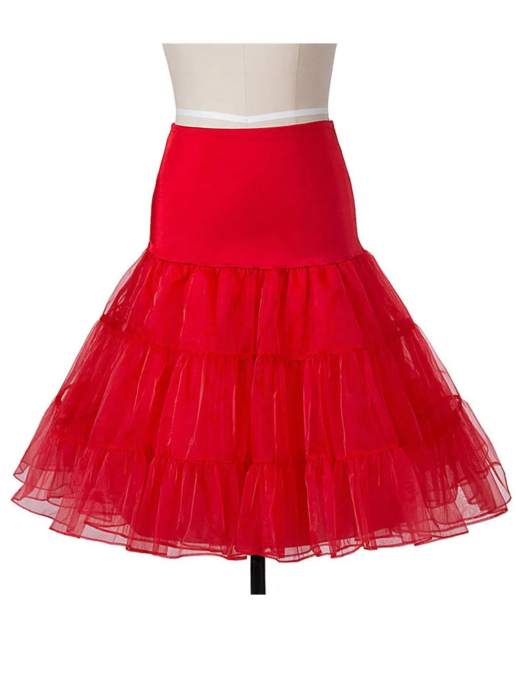 Damen Retro Vintage Kleid 50er 60er Rockabilly