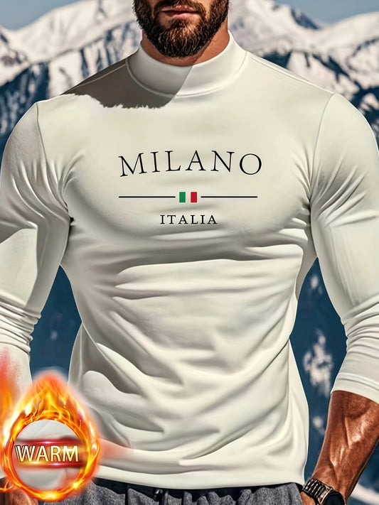 LHeurystic Langarm-Thermo-Shirt für Herren – Milano Italy