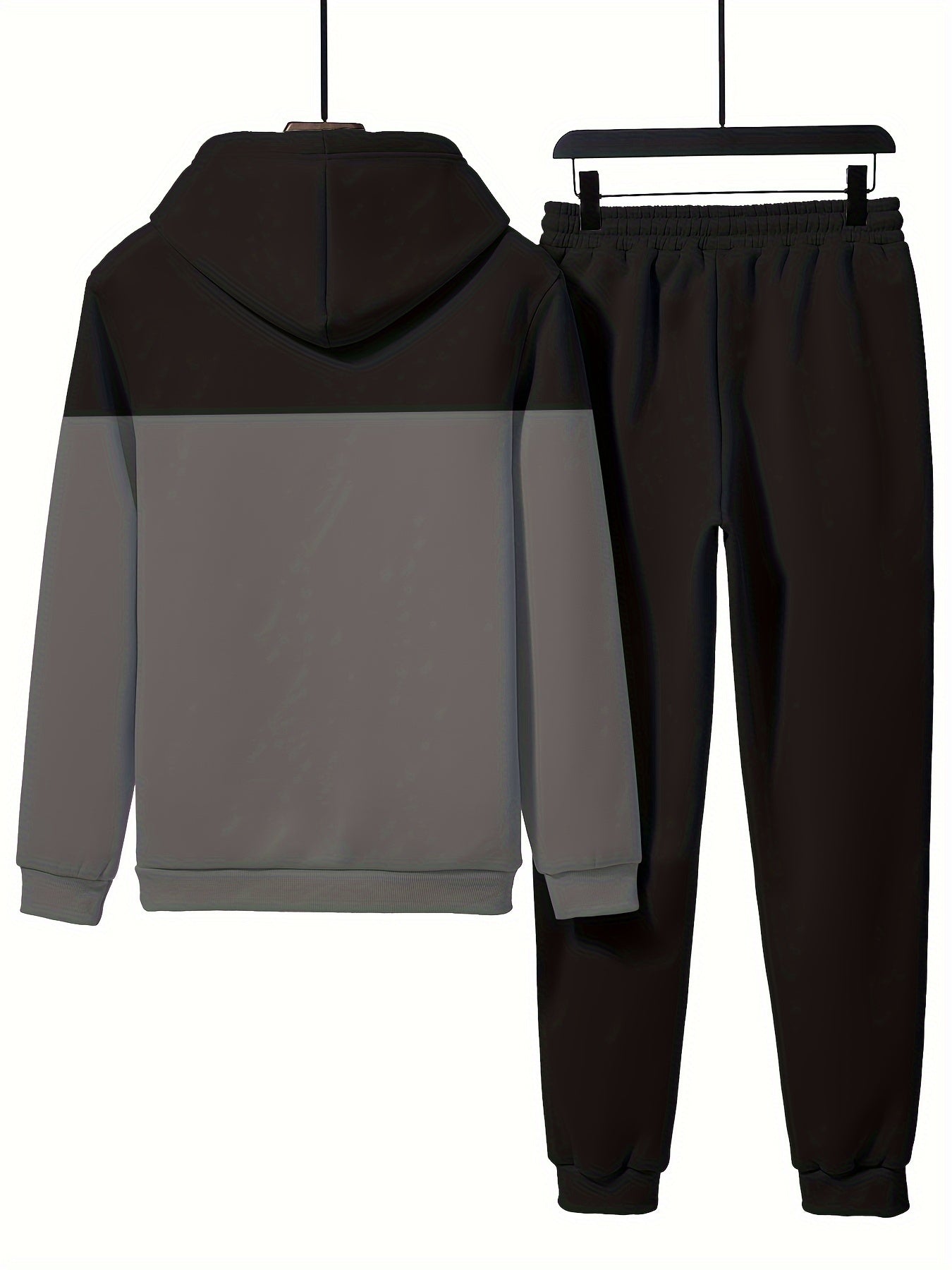 Balance Lässiges Kapuzenpullover- und Jogginghosen-Set für Herren