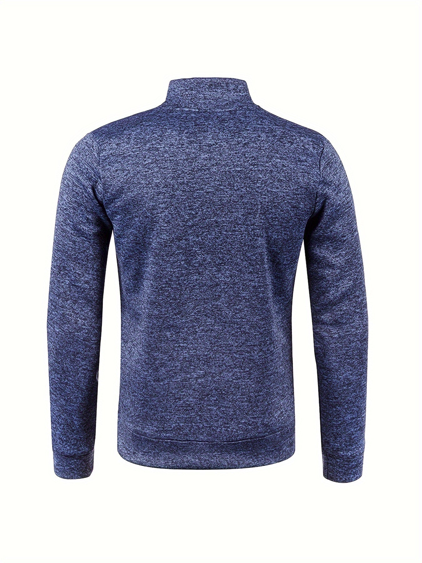 2-teiliges Sweatshirt/Pullover Set mit halbem Reißverschluss für Herren