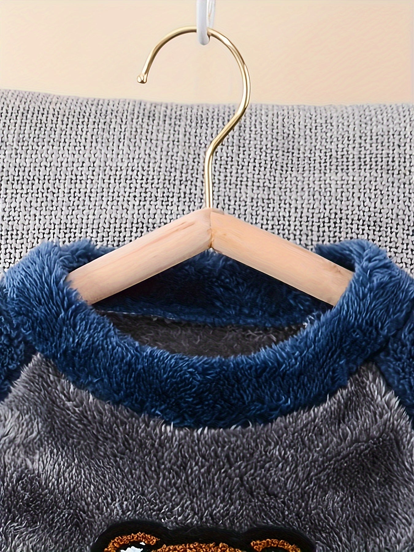 2-teiliges Jogging- Schlafanzug Set für Jungen Fleece bestickt