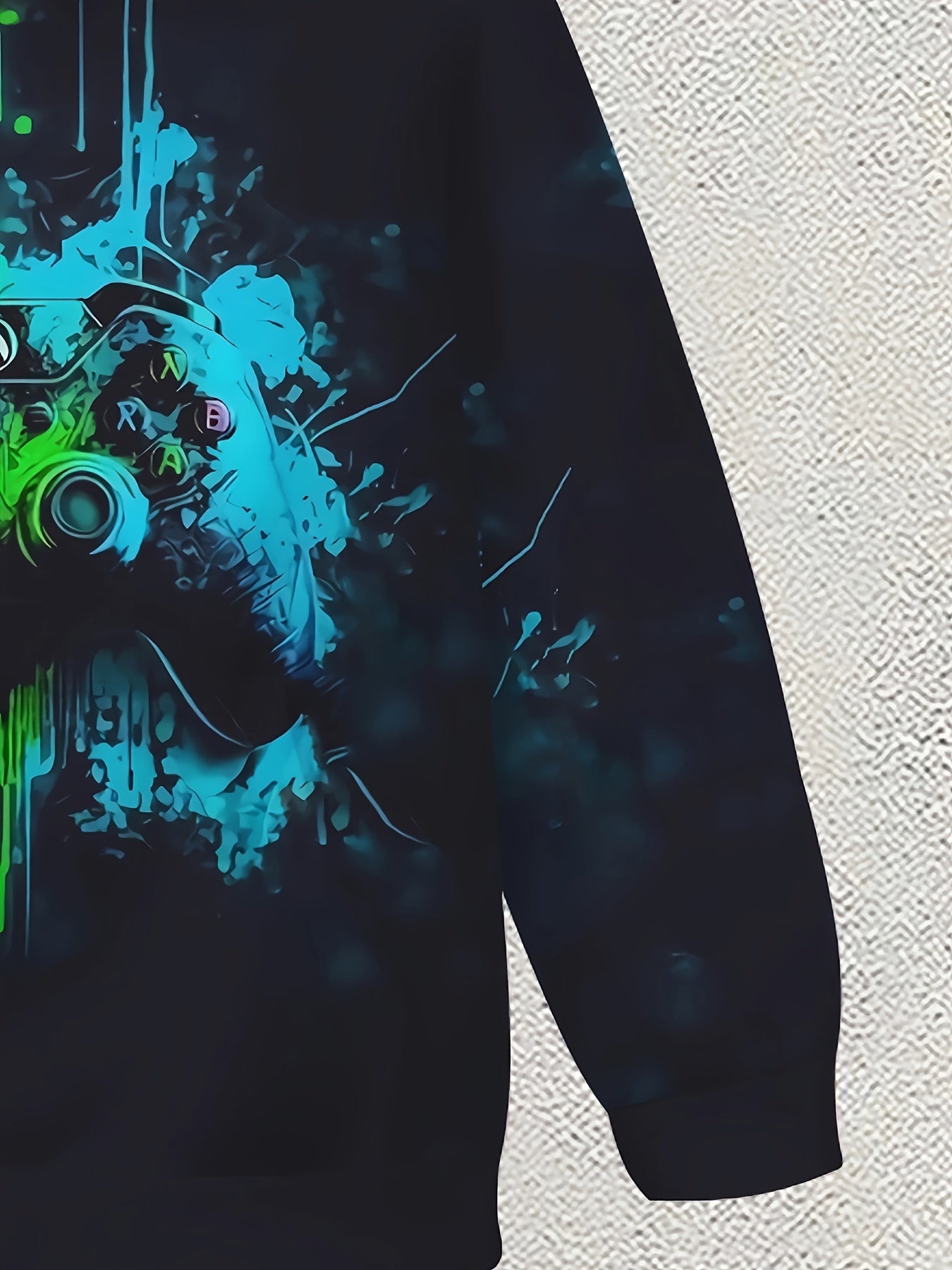 Set aus Kapuzenpullover und Jogginghose mit Game Controller-Aufdruck für Jungen
