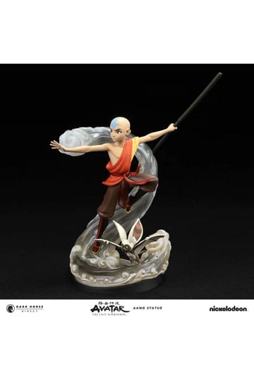 Avatar Der Herr der Elemente PVC Statue Aang & Momo 30 cm