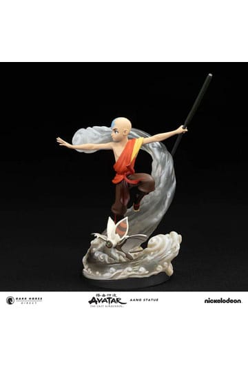 Avatar Der Herr der Elemente PVC Statue Aang & Momo 30 cm