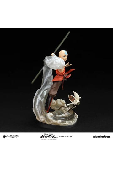 Avatar Der Herr der Elemente PVC Statue Aang & Momo 30 cm