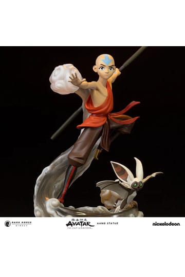 Avatar Der Herr der Elemente PVC Statue Aang & Momo 30 cm