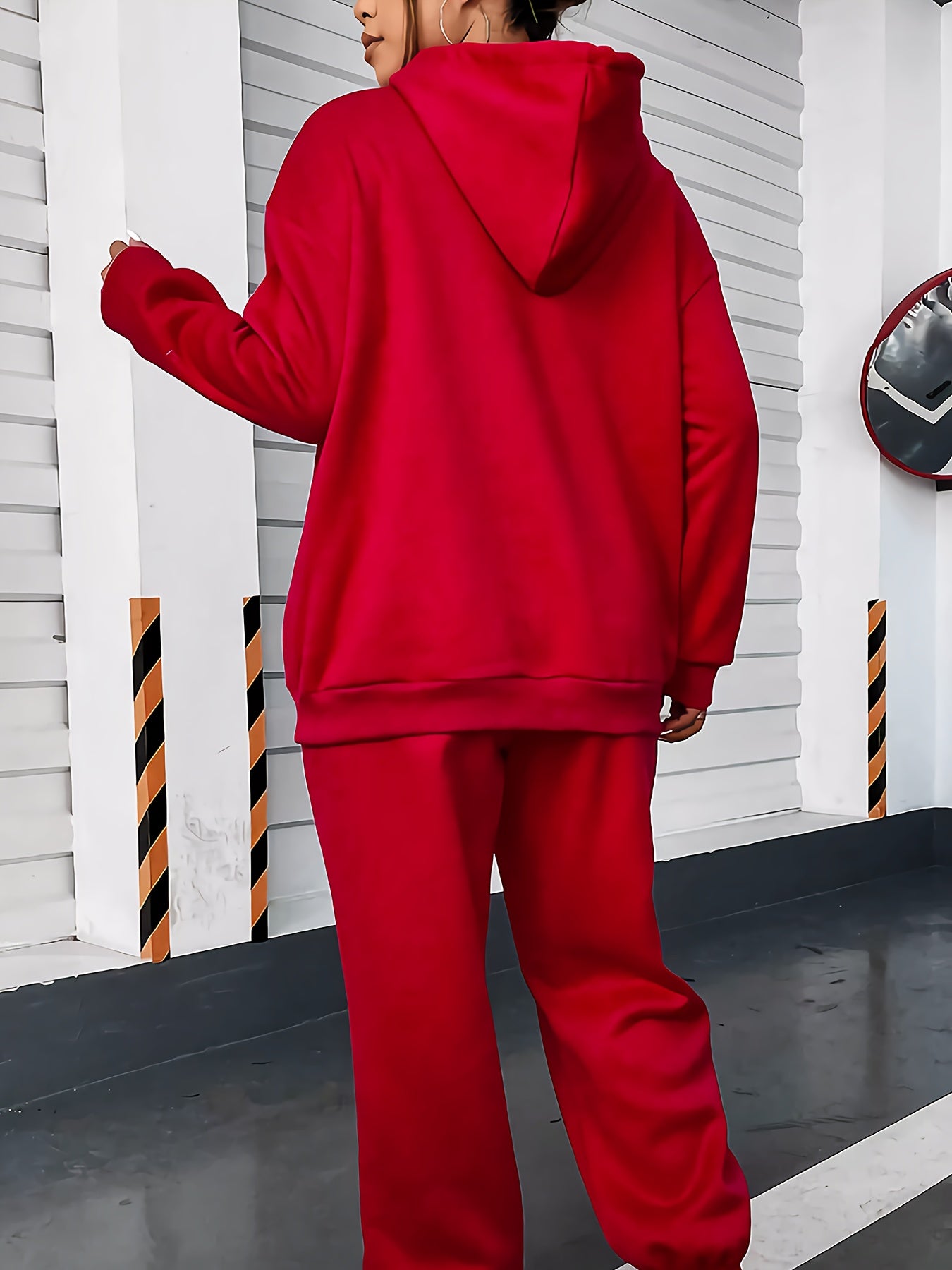 Paris lässiges Hoodie- und Jogginganzug-Set für Damen Herbst/Winterkollektion