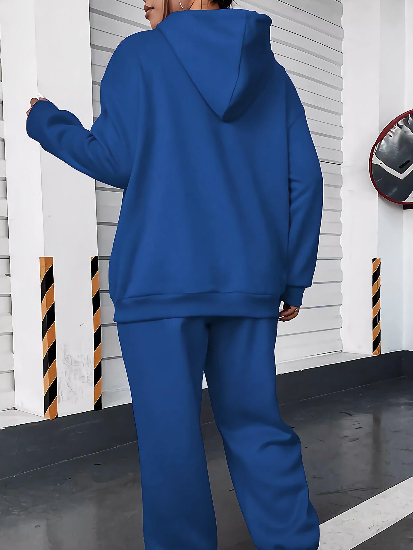 Paris lässiges Hoodie- und Jogginganzug-Set für Damen Herbst/Winterkollektion