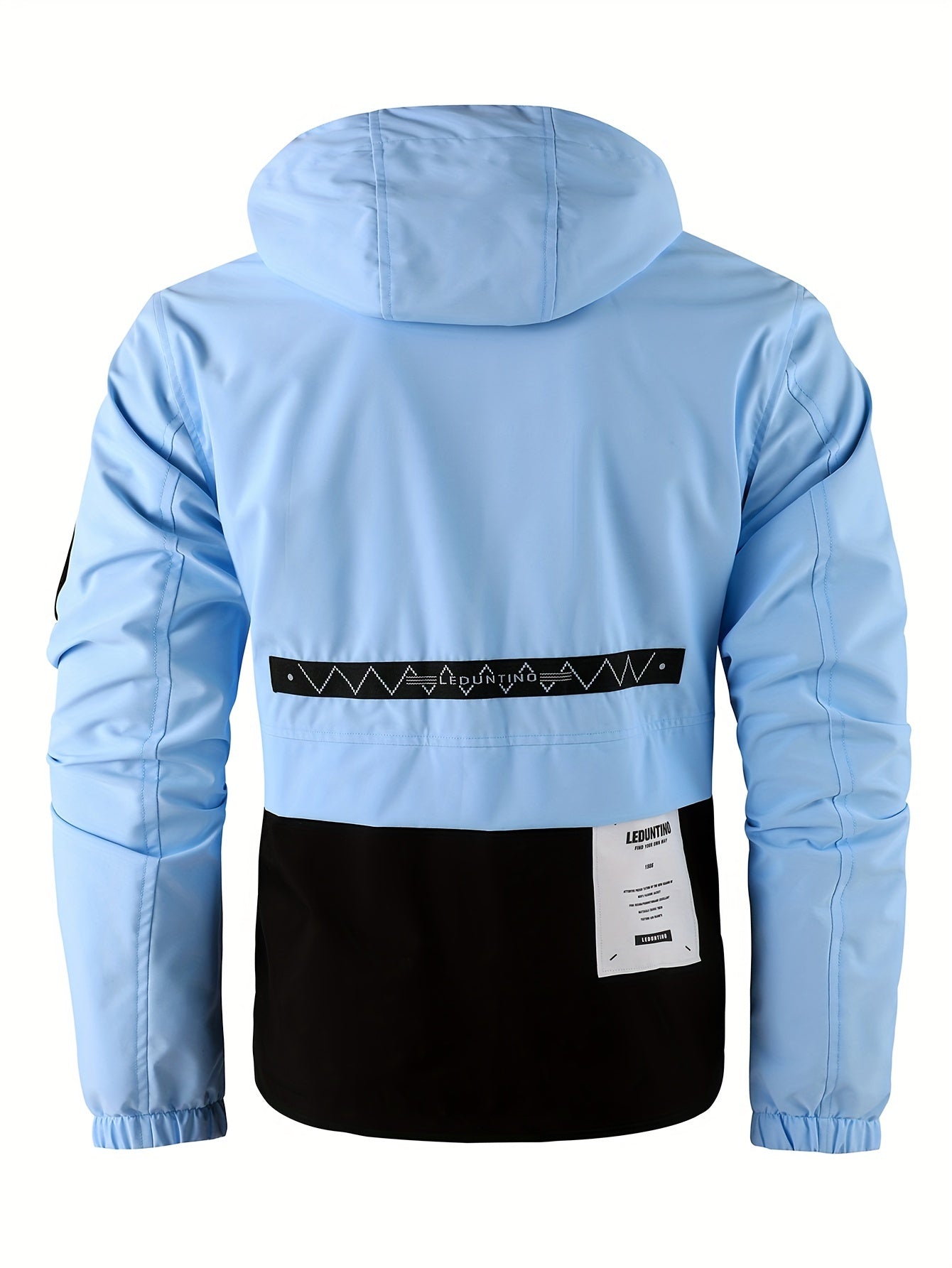 Neue Jacke für Herren Frühling/Herbst mit Kapuze, winddichte, warme Sturmjacke
