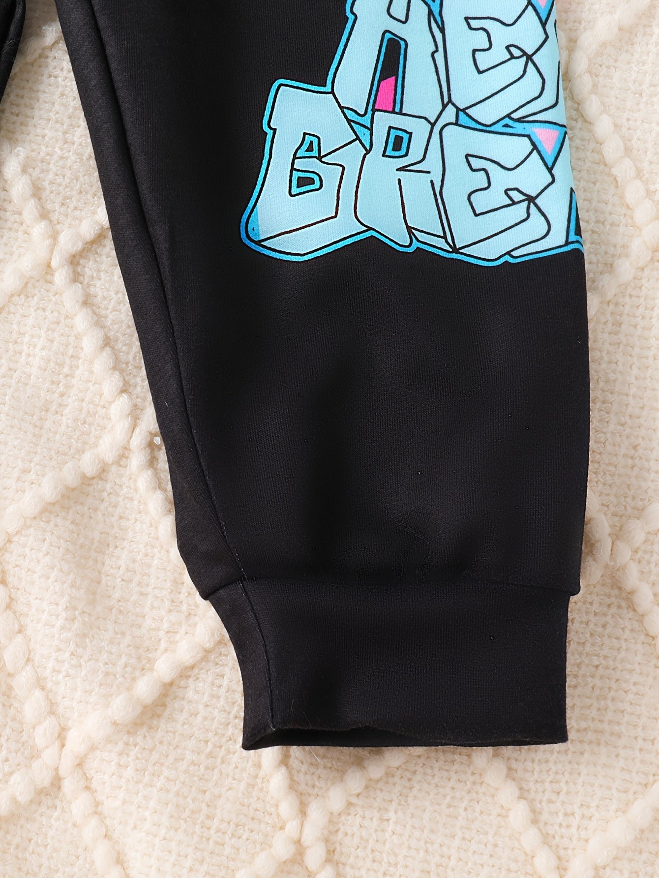 2-teiliges Baby-Mädchen-Outfit mit Sweatshirt und Jogginghose
