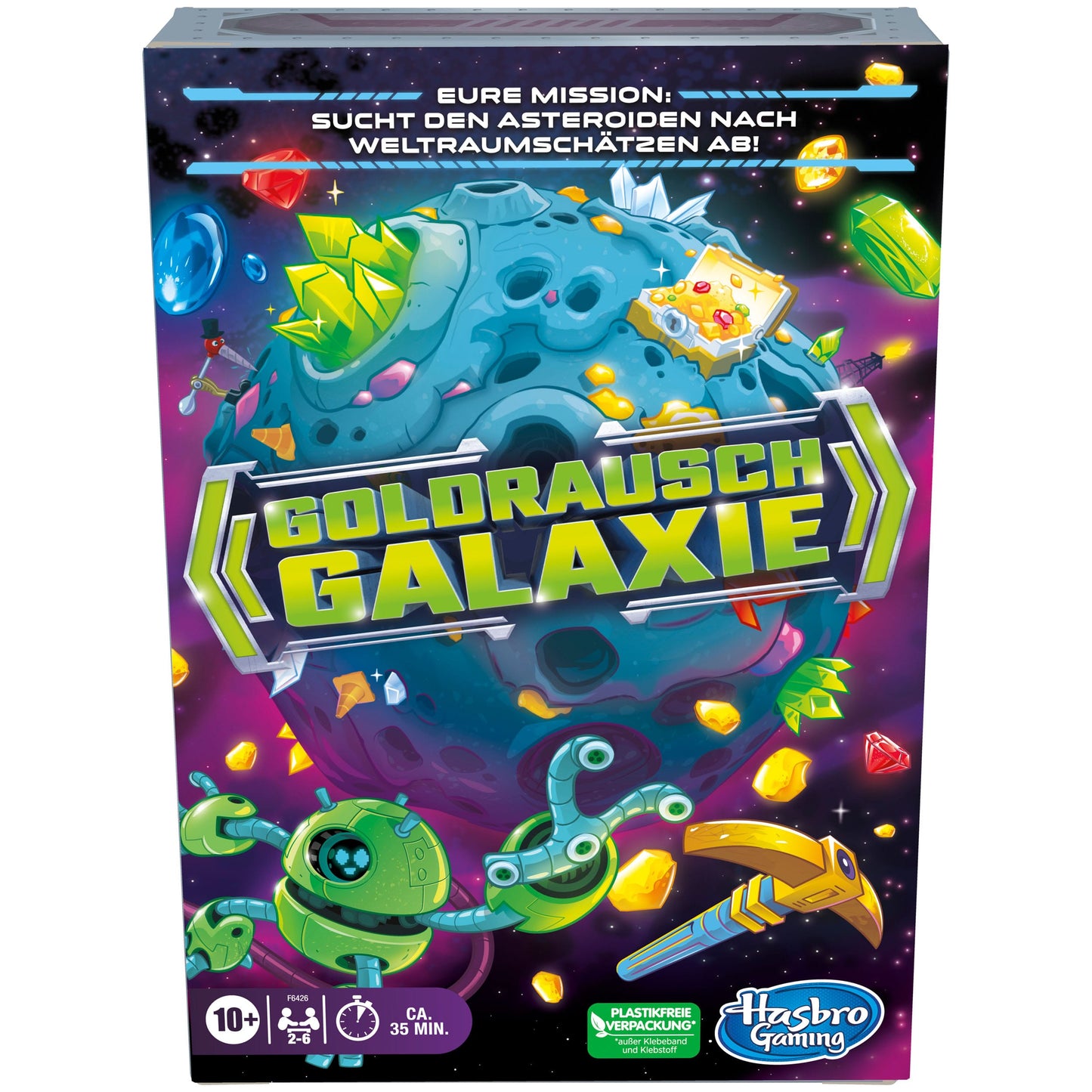 Hasbro Goldrausch Galaxie Brettspiel