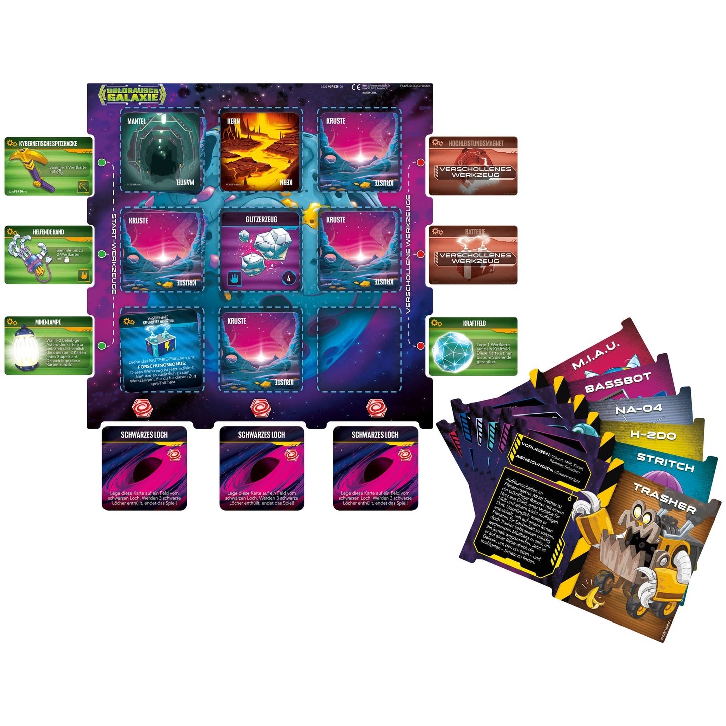 Hasbro Goldrausch Galaxie Brettspiel