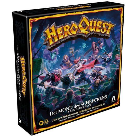 Hasbro HeroQuest Brettspiel-Erweiterung Der Mond des Schreckens Abenteuerpack